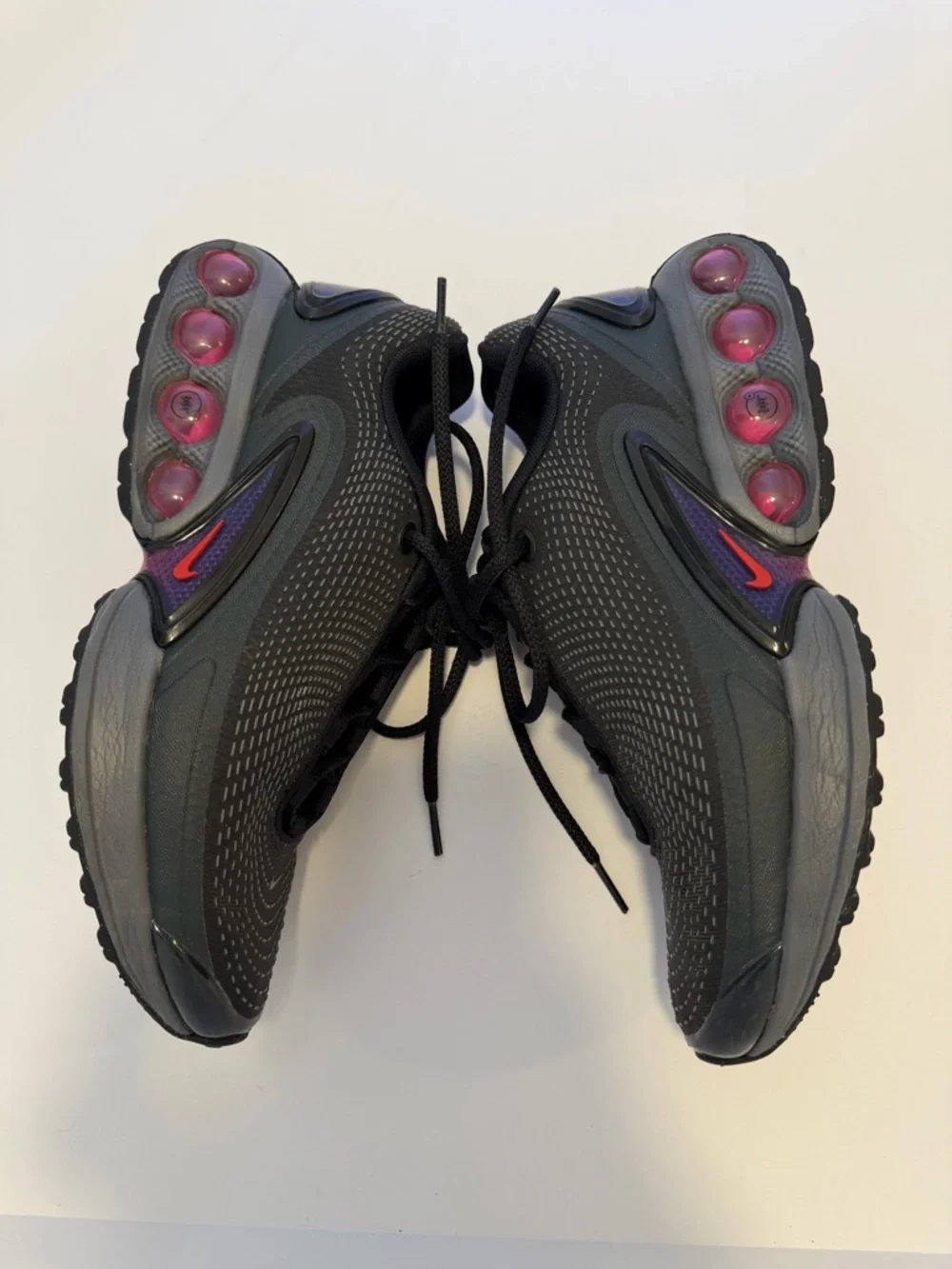 Nike Air Max Dn All Night Black Light Crimson Grey Women's Shoes 8